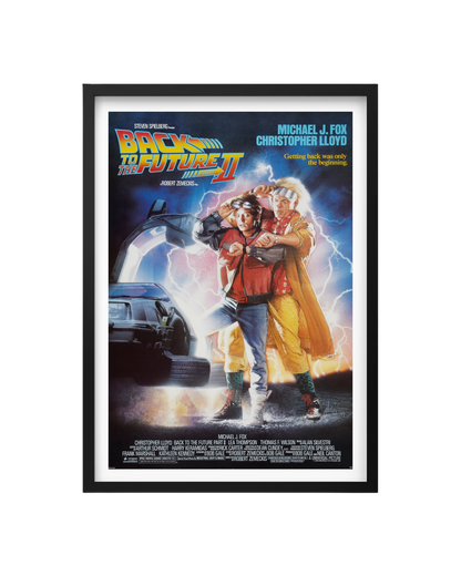 Cuadro Cuadro Volver al Futuro II - Poster Original 1989
