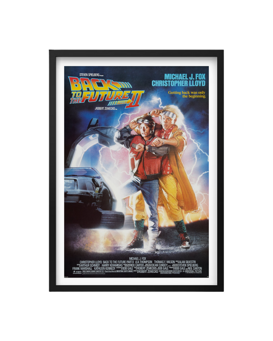 Cuadro Cuadro Volver al Futuro II - Poster Original 1989