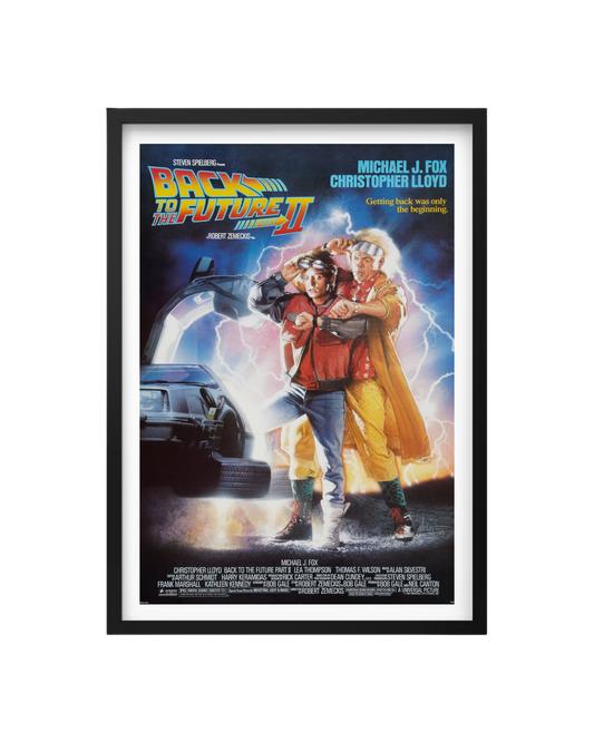 Cuadro Cuadro Volver al Futuro II - Poster Original 1989