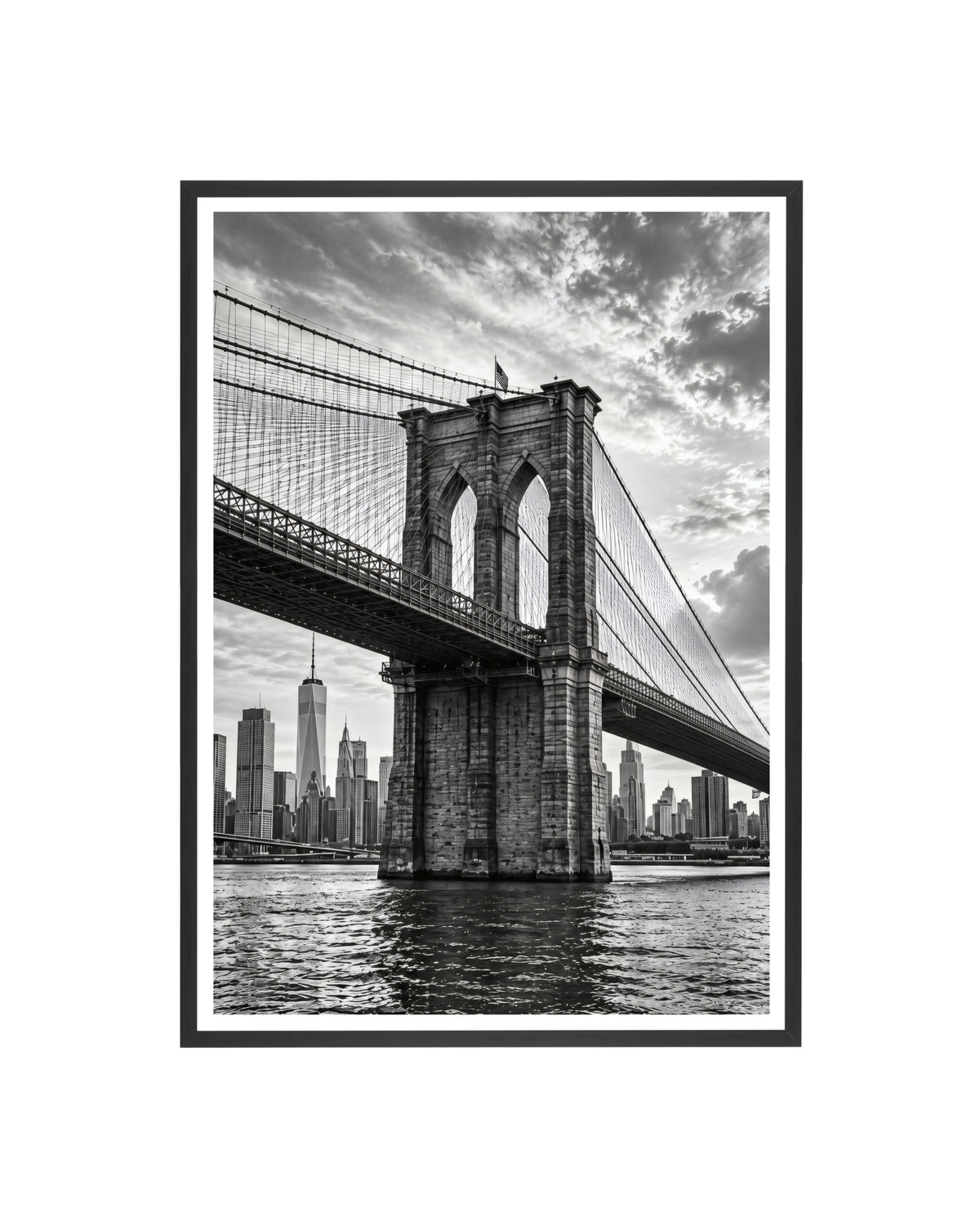Cuadro Puente de Brooklyn (New York Skyline)