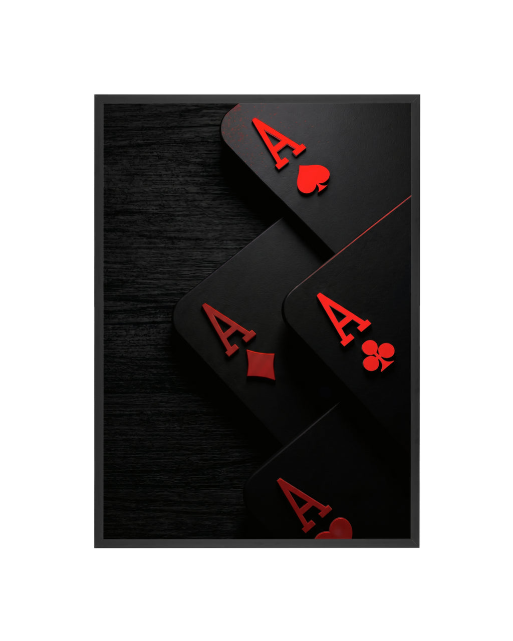 Cuadro Los Cuatro Ases (Poker Edition)