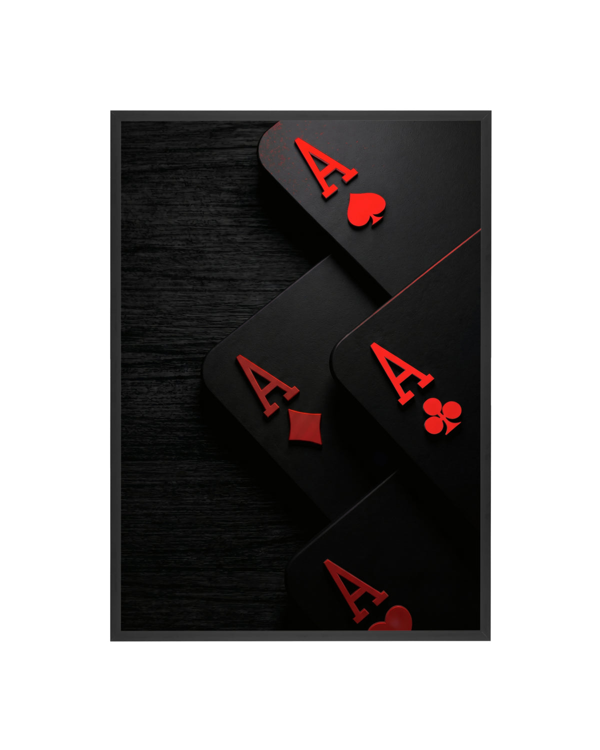 Cuadro Los Cuatro Ases (Poker Edition)