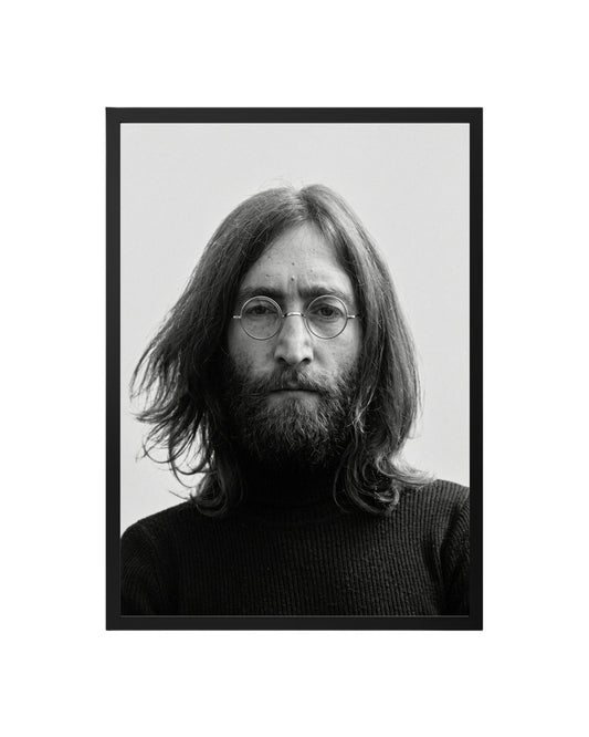 Cuadro John Lennon – Retrato Icónico en Blanco y Negro
