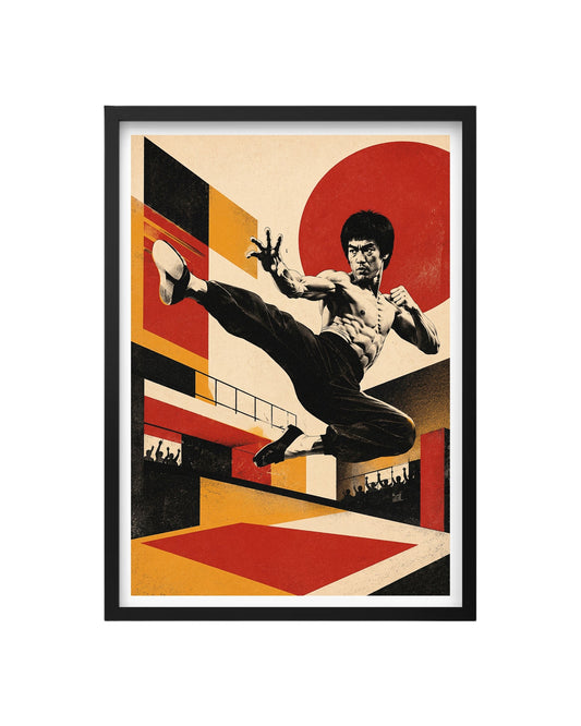 Cuadro Bruce Lee – El Maestro de las Artes Marciales