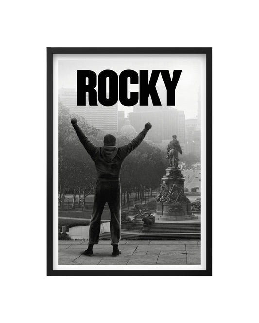 Cuadro Rocky Balboa – El Triunfo en las Escalinatas de Filadelfia
