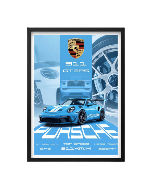 Cuadro Porsche 911 GT3 RS – Supercar Performance