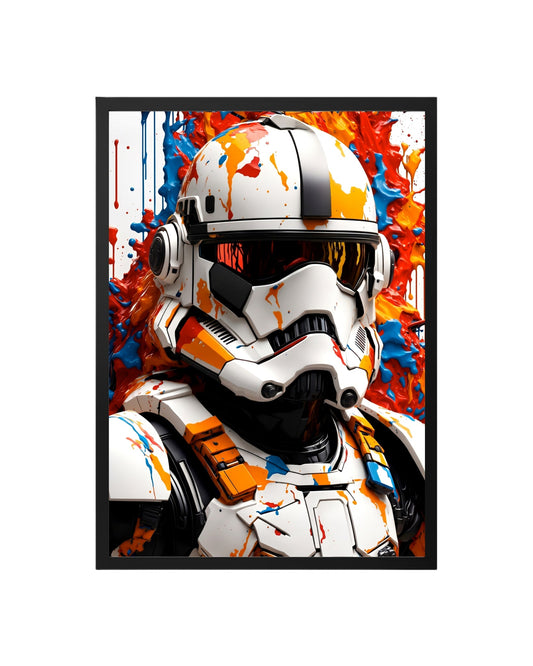 Cuadro Star Wars – Soldado Imperial Explosión de Color