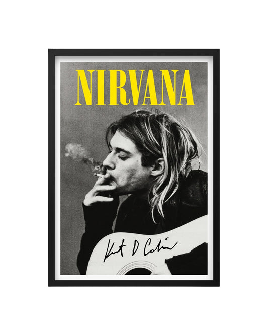 Cuadro Nirvana – Kurt Cobain Acoustic
