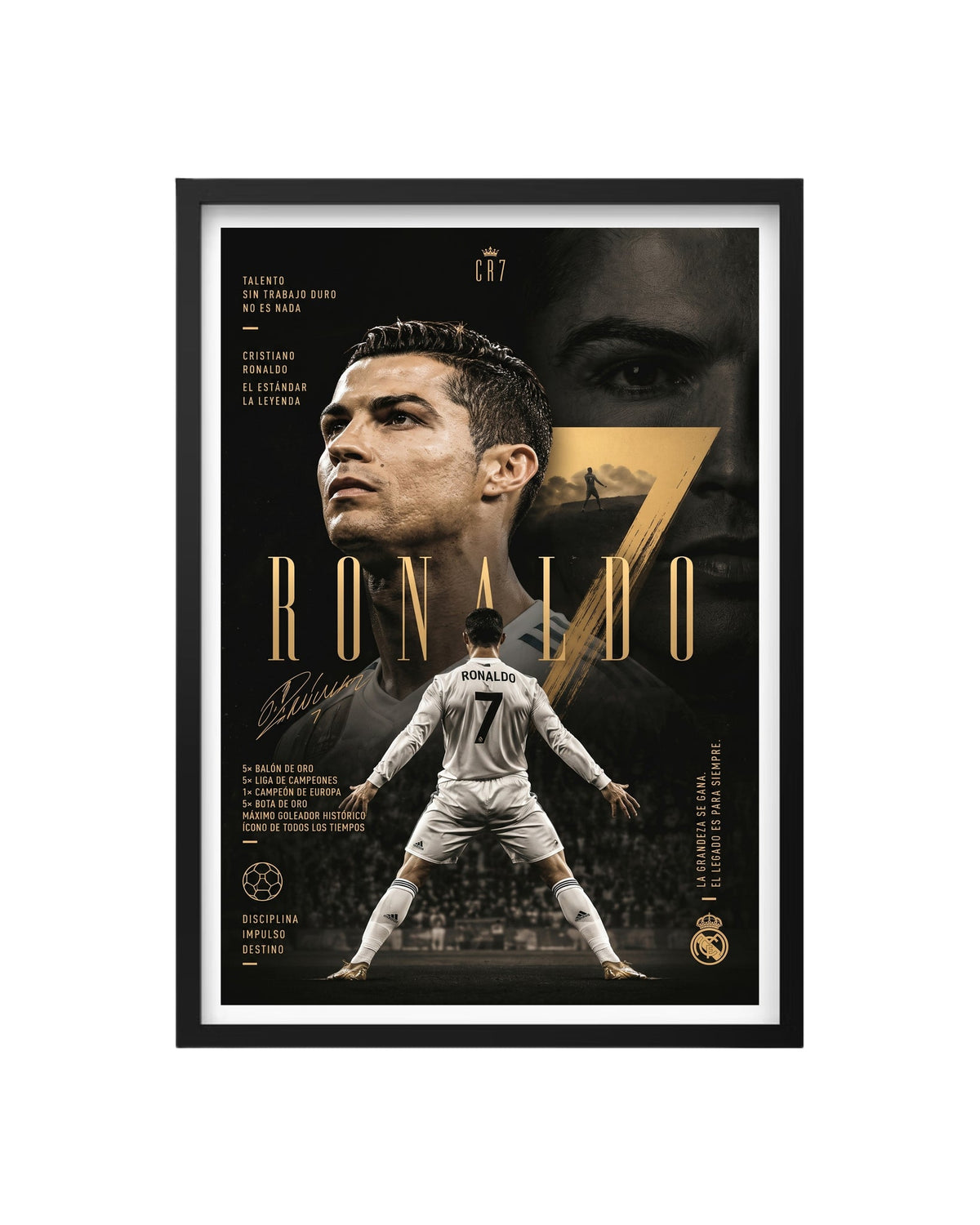 Cuadro Cristiano Ronaldo – El Legado de CR7