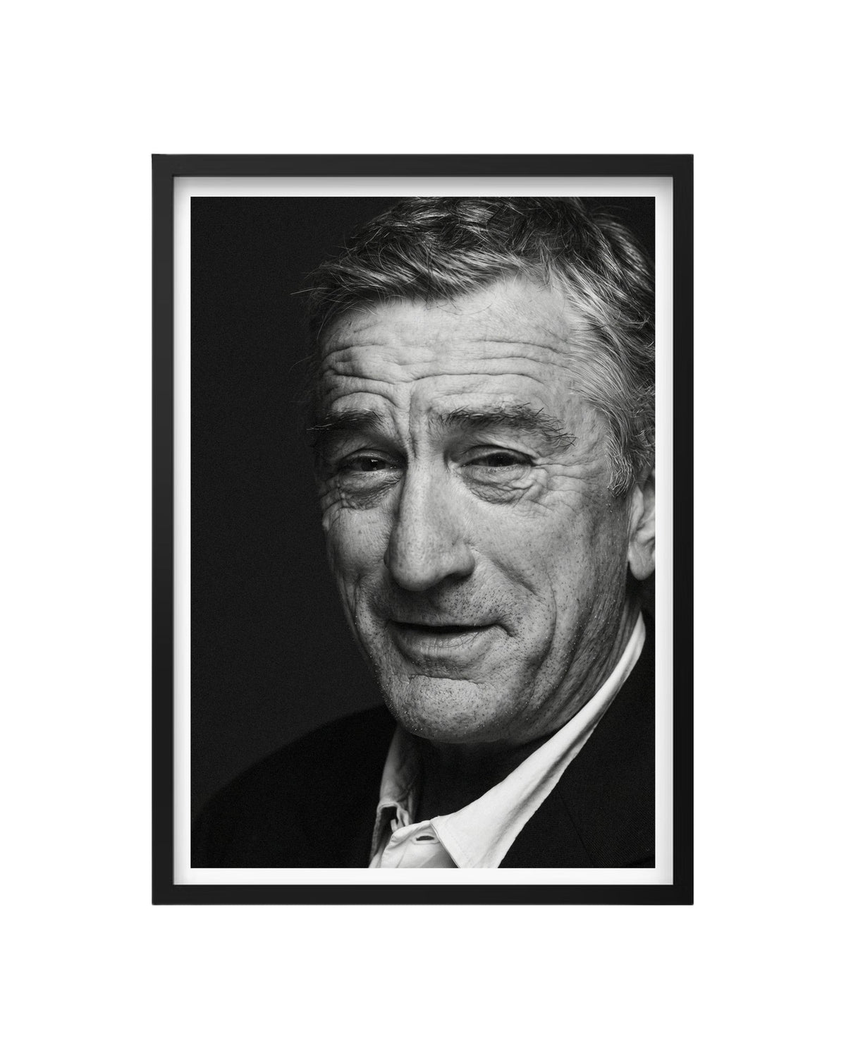 Cuadro Robert De Niro – Retrato B&N de una Leyenda