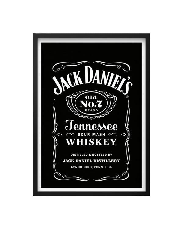 Cuadro Jack Daniel's – Old No. 7 Label Classic