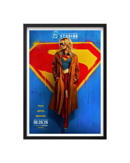Cuadro Supergirl - Verdad. Justicia. Lo que sea.