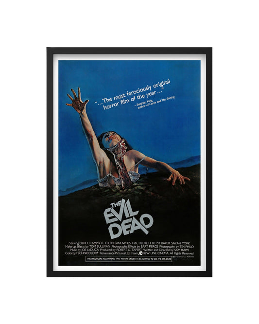 Cuadro The Evil Dead – Sam Raimi (1981)