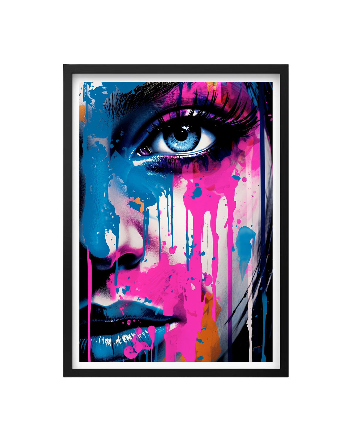 Cuadro – Mirada Neón (Arte Abstracto)