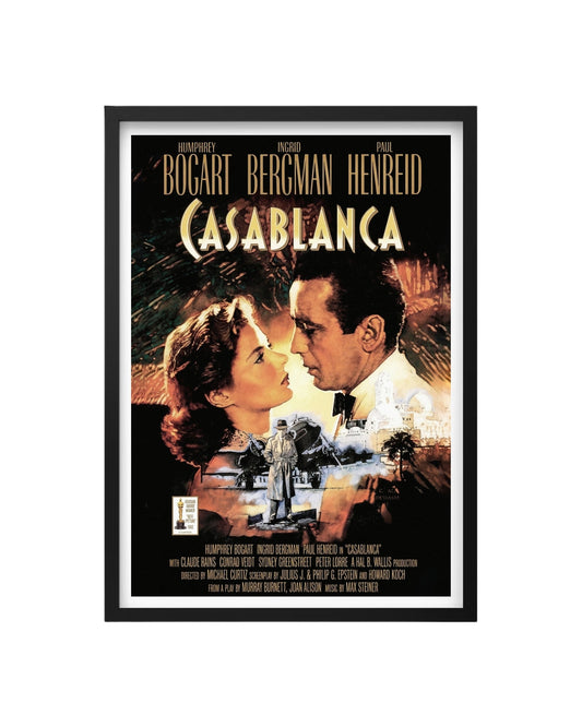 Cuadro Casablanca – El Romance Eterno del Cine