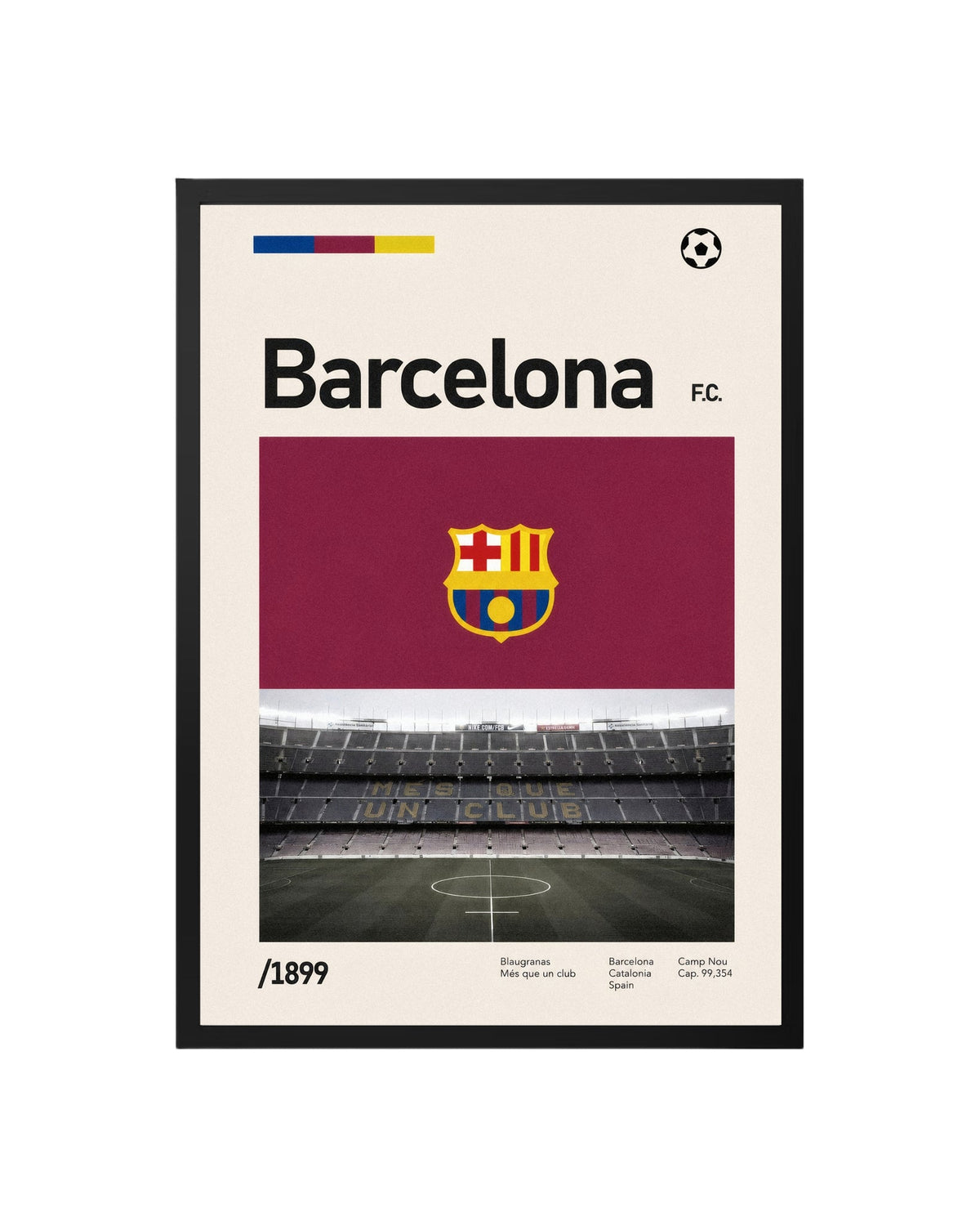 Cuadro Barcelona FC -  Estadio