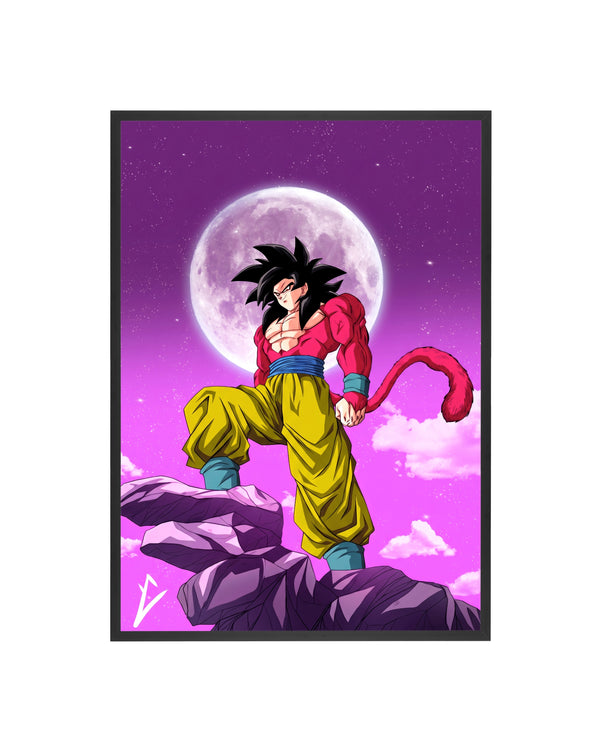 Cuadro Goku Super Saiyan 4 (Dragon Ball GT)