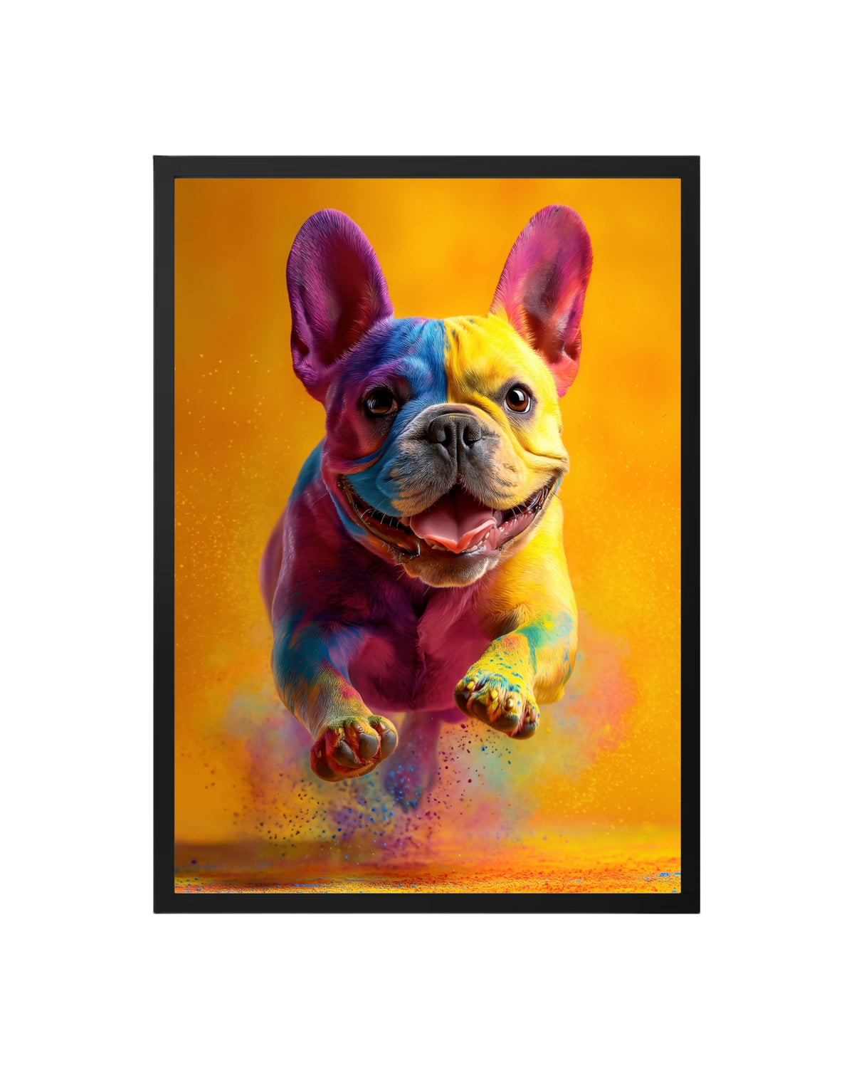 Cuadro Bulldog Francés Full Color