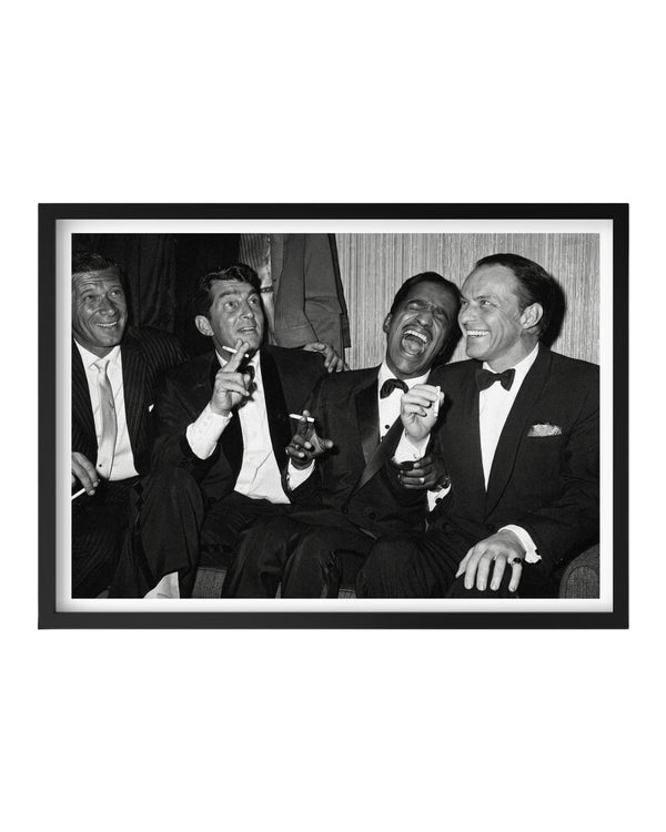 Cuadro The Rat Pack (Frank Sinatra, Dean Martin y Sammy Davis Jr.)