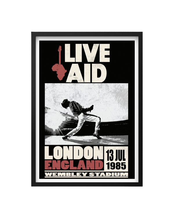 Cuadro Live Aid – Freddie Mercury