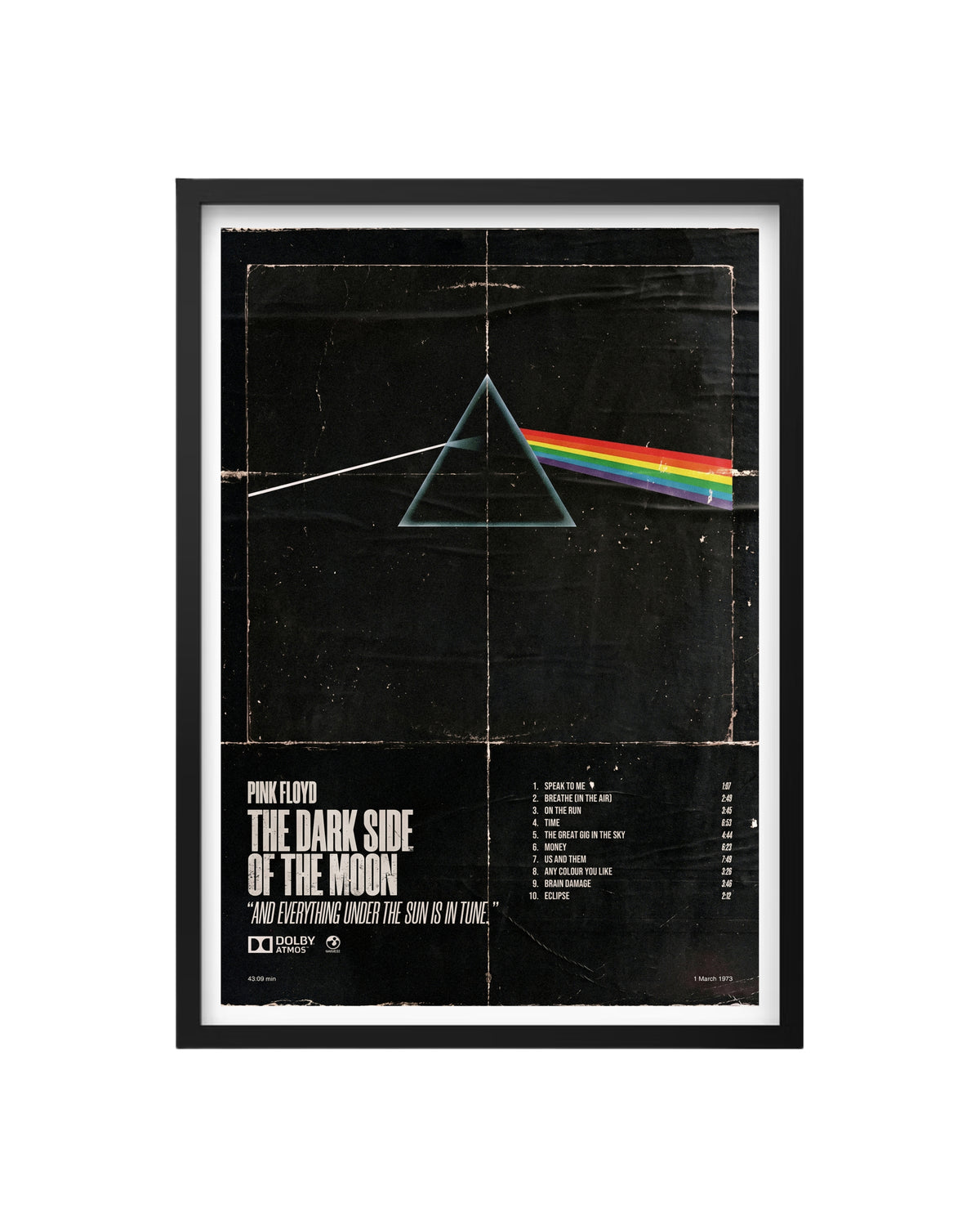 Cuadro Pink Floyd (The Dark Side of the Moon)