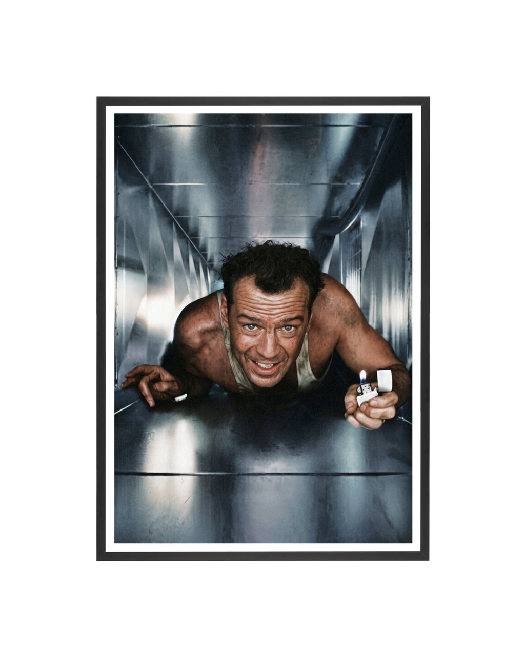 Cuadro Die Hard (John McClane en los Conductos)