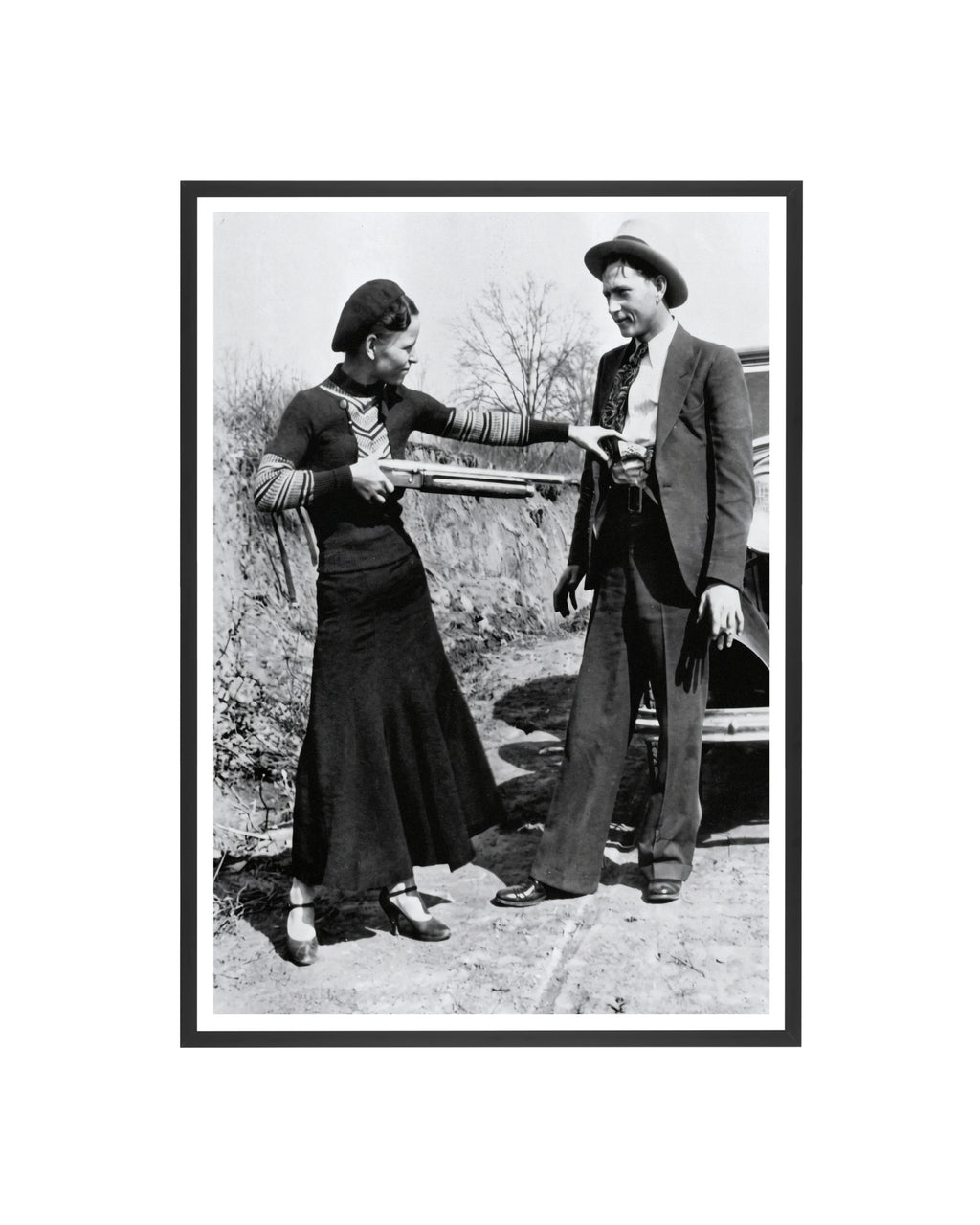 Cuadro Bonnie y Clyde (Outlaws Edition)