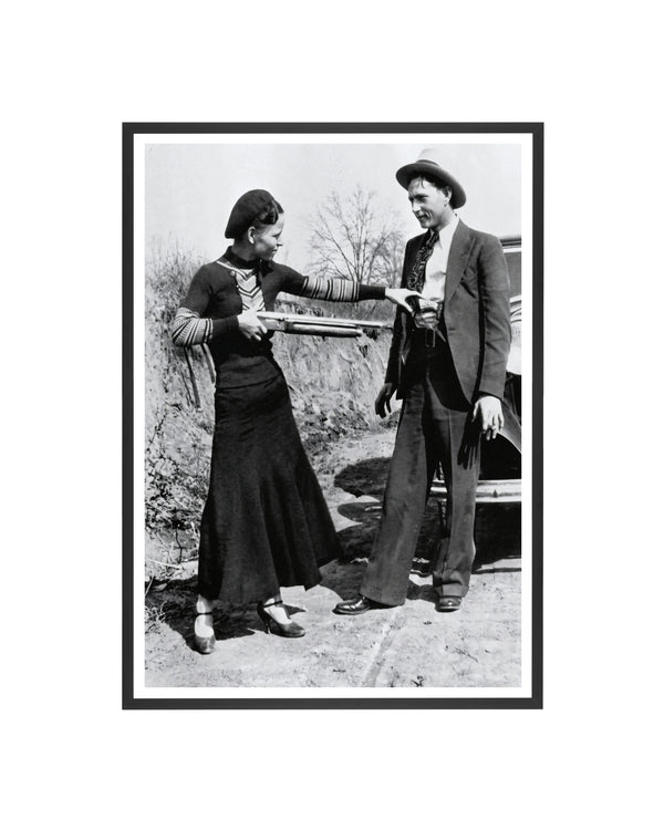 Cuadro Bonnie y Clyde (Outlaws Edition)