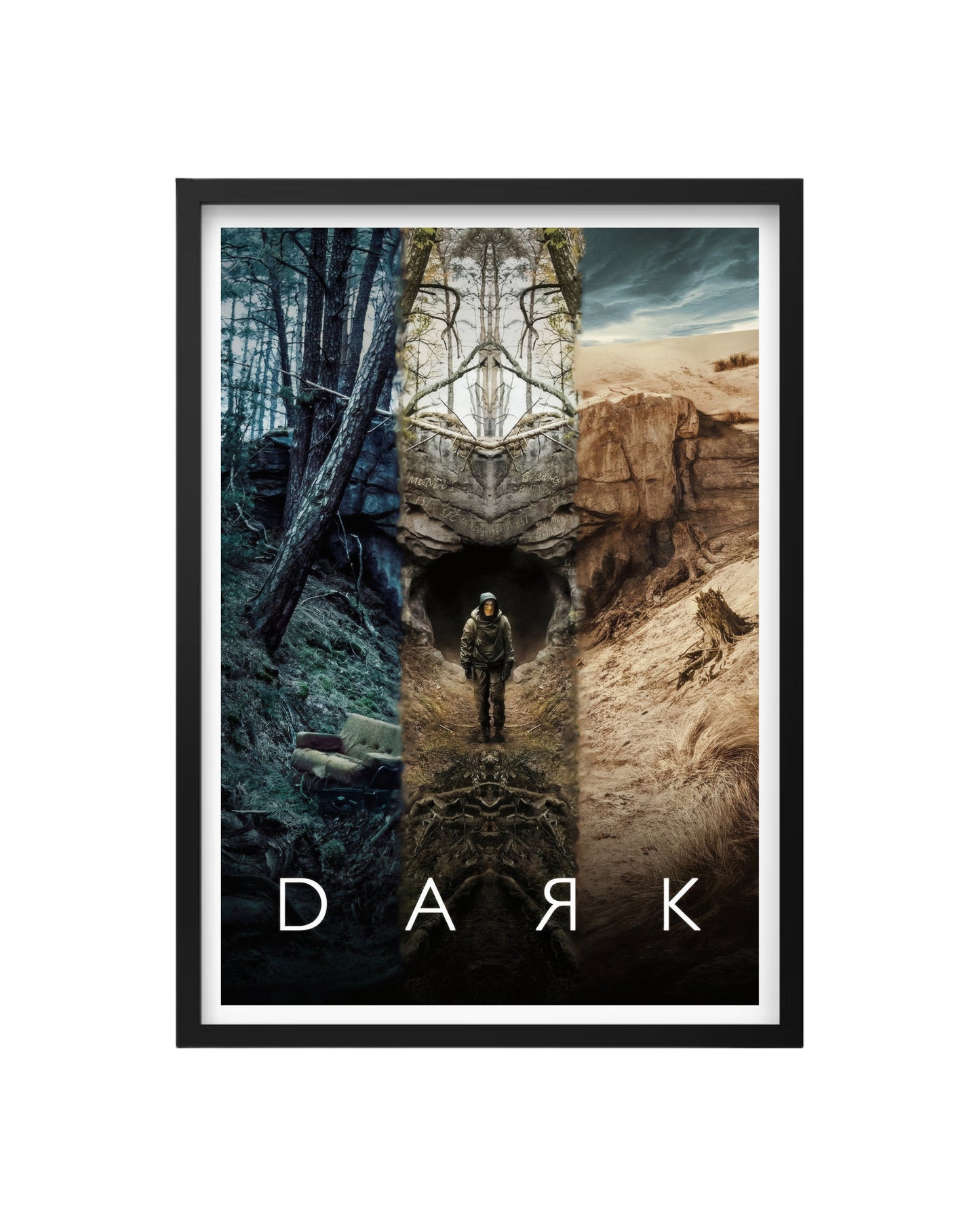 Cuadro Dark – Los Tres Mundos y la Cueva de Winden