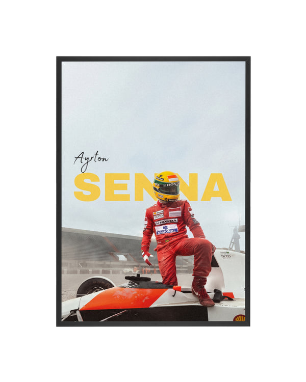 Cuadro Ayrton Senna (Leyenda de la Fórmula 1)