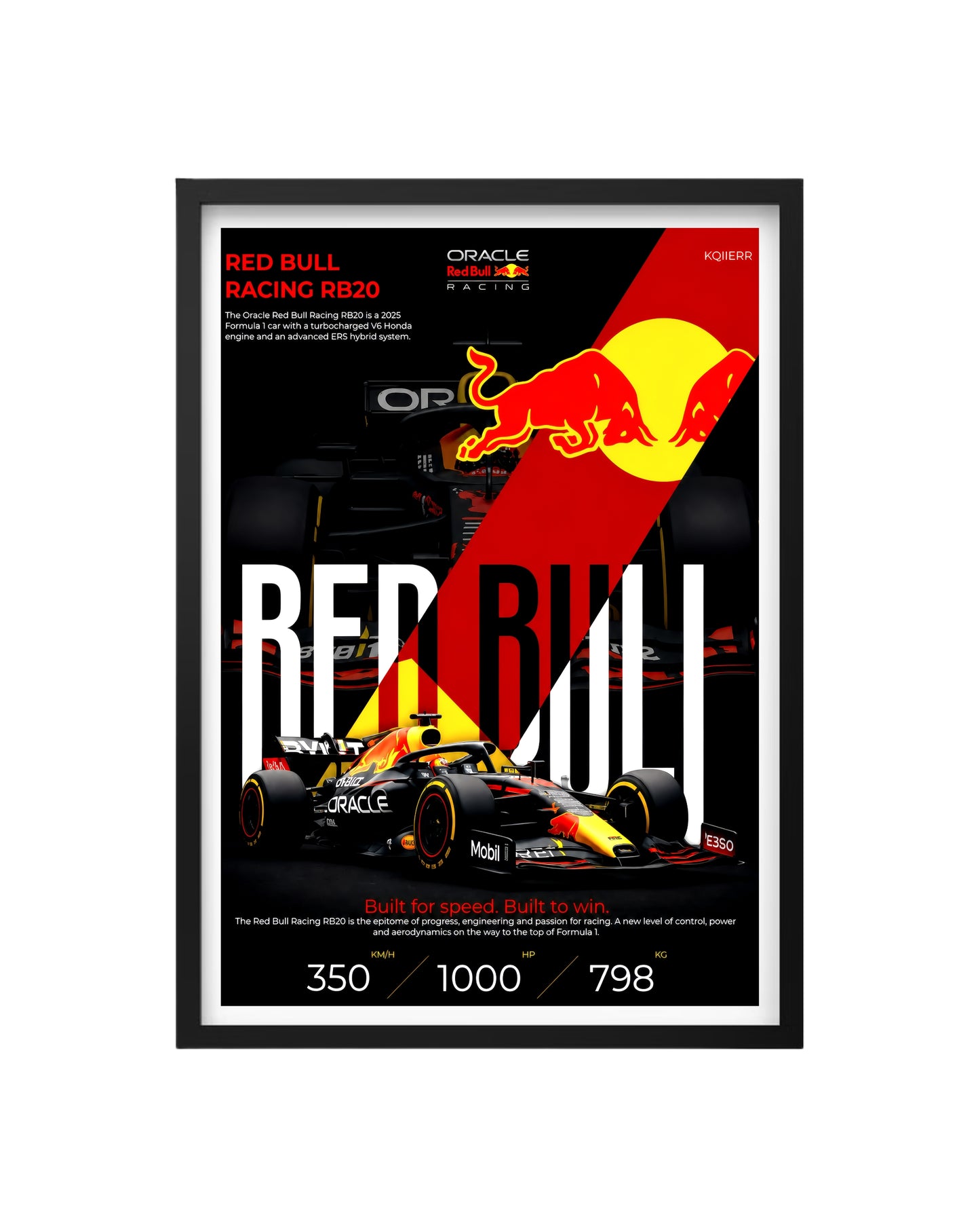 Cuadro Red Bull Racing – RB20 Formula 1