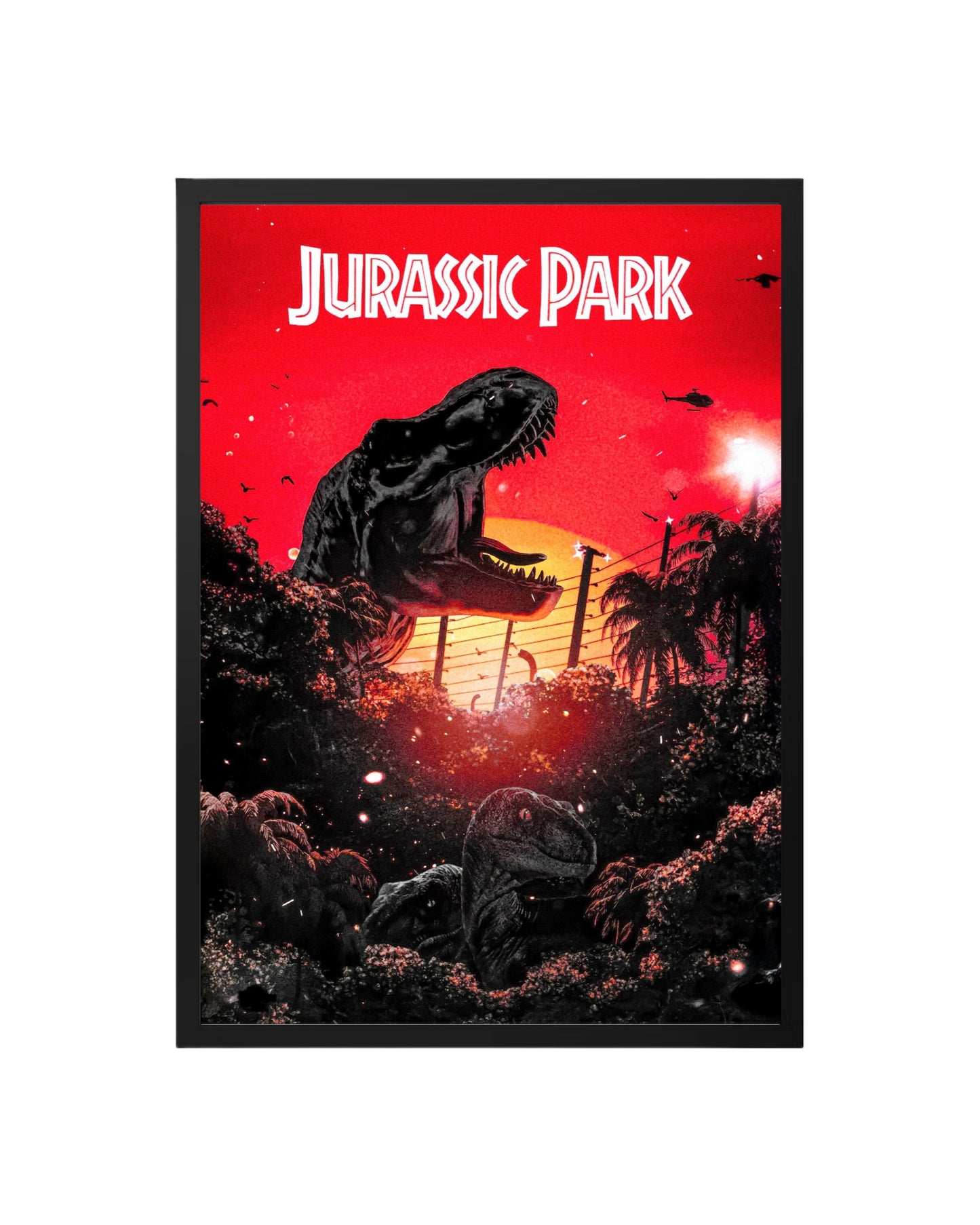 Cuadro Jurassic Park - La Aventura Comienza Hace 65 Millones de Años