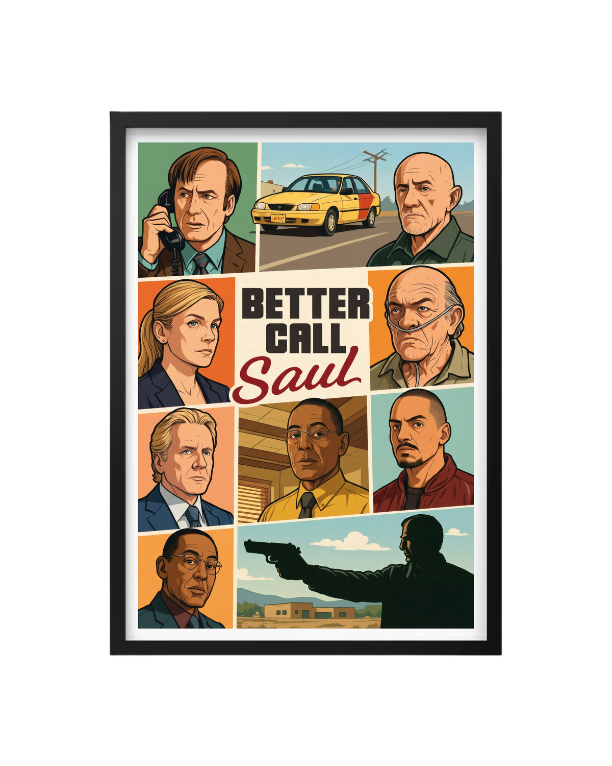 Cuadro Better Call Saul Collage