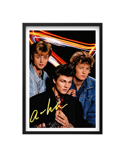 Cuadro a-ha – Los Reyes del Synth-Pop