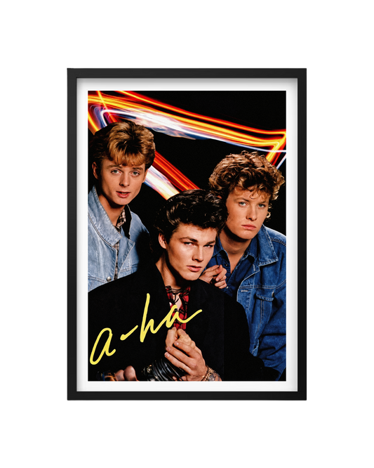 Cuadro a-ha – Los Reyes del Synth-Pop