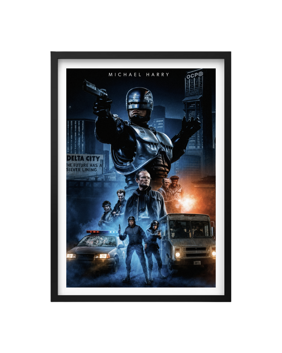 Cuadro RoboCop – Justicia en Delta City