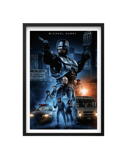 Cuadro RoboCop – Justicia en Delta City