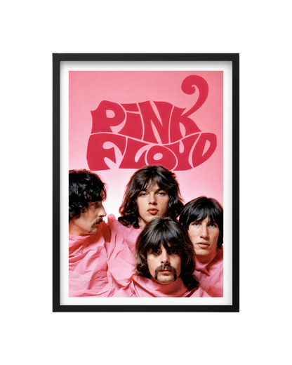Cuadro Pink Floyd – Psicodelia en Rosa