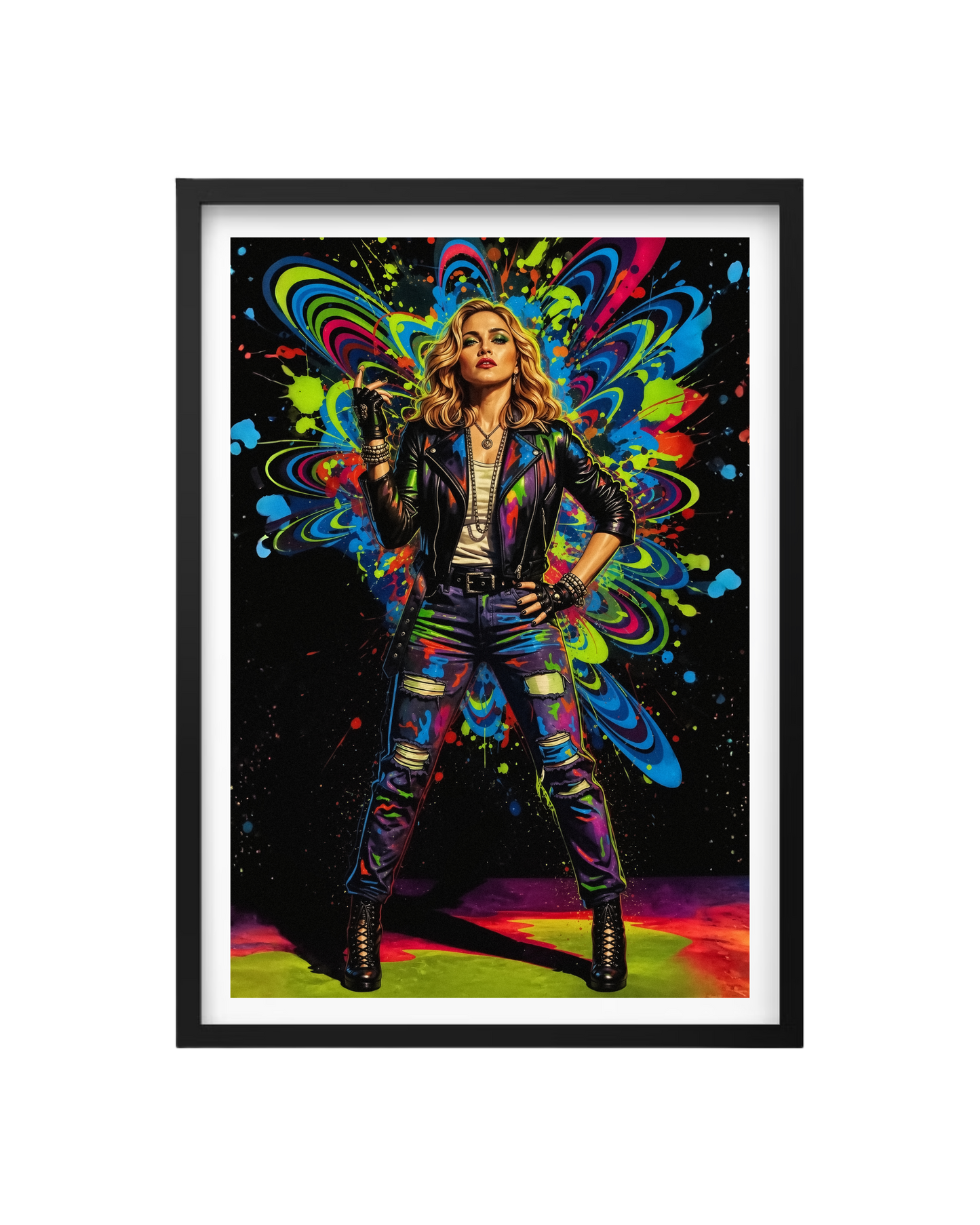 Cuadro Madonna – La Reina del Pop Abstracta