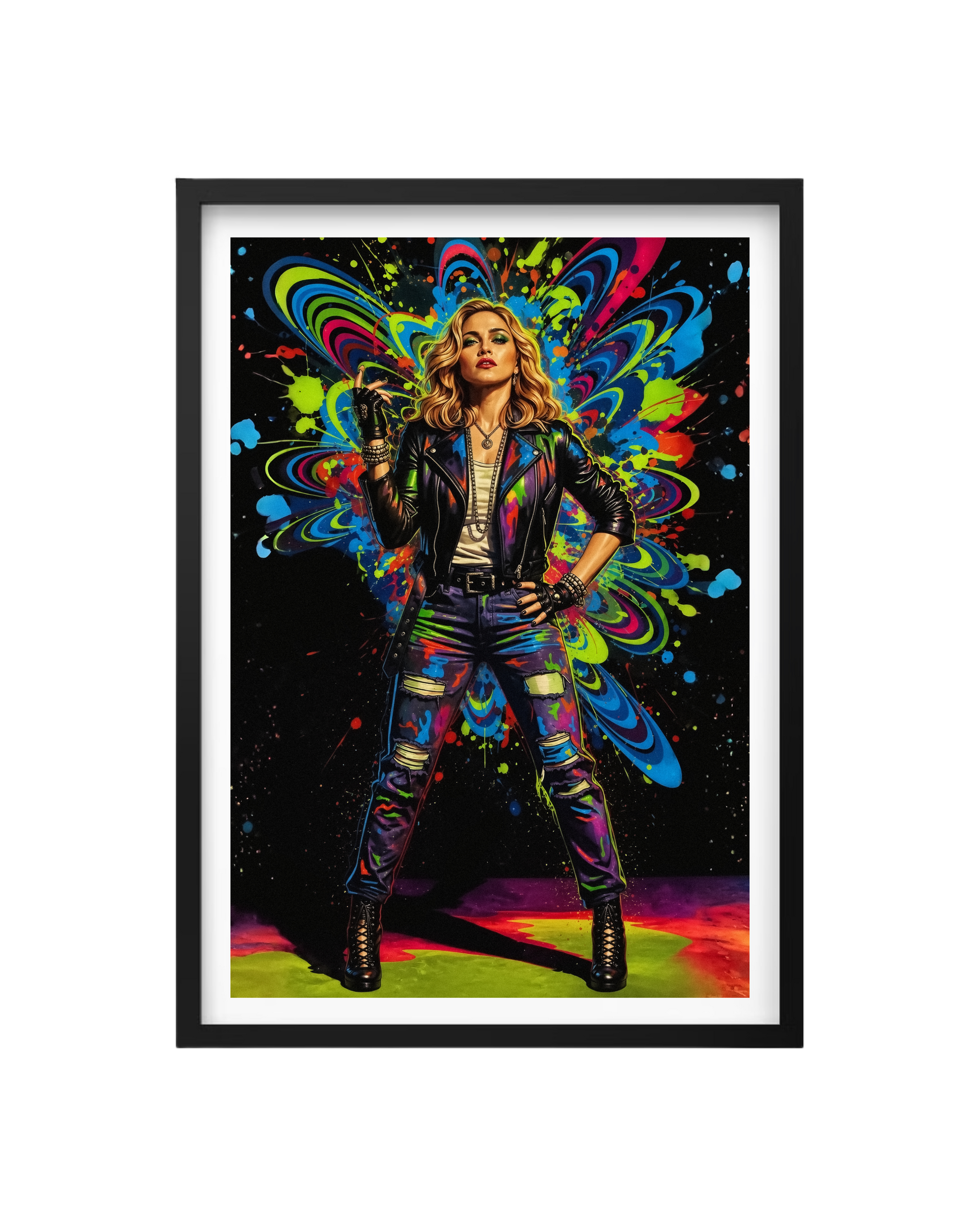 Cuadro Madonna – La Reina del Pop Abstracta