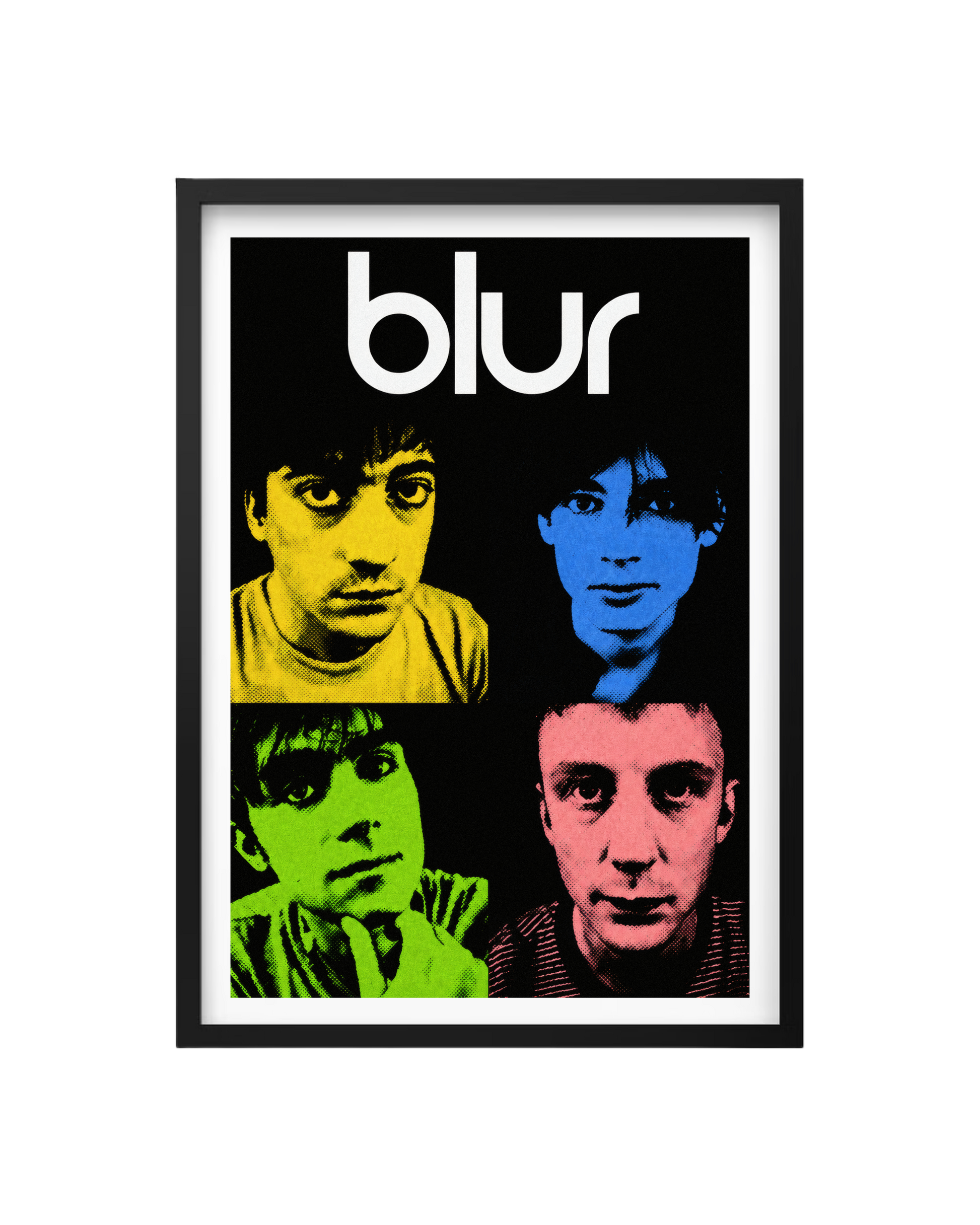 Cuadro Blur – Lo Mejor del Britpop en Arte Pop