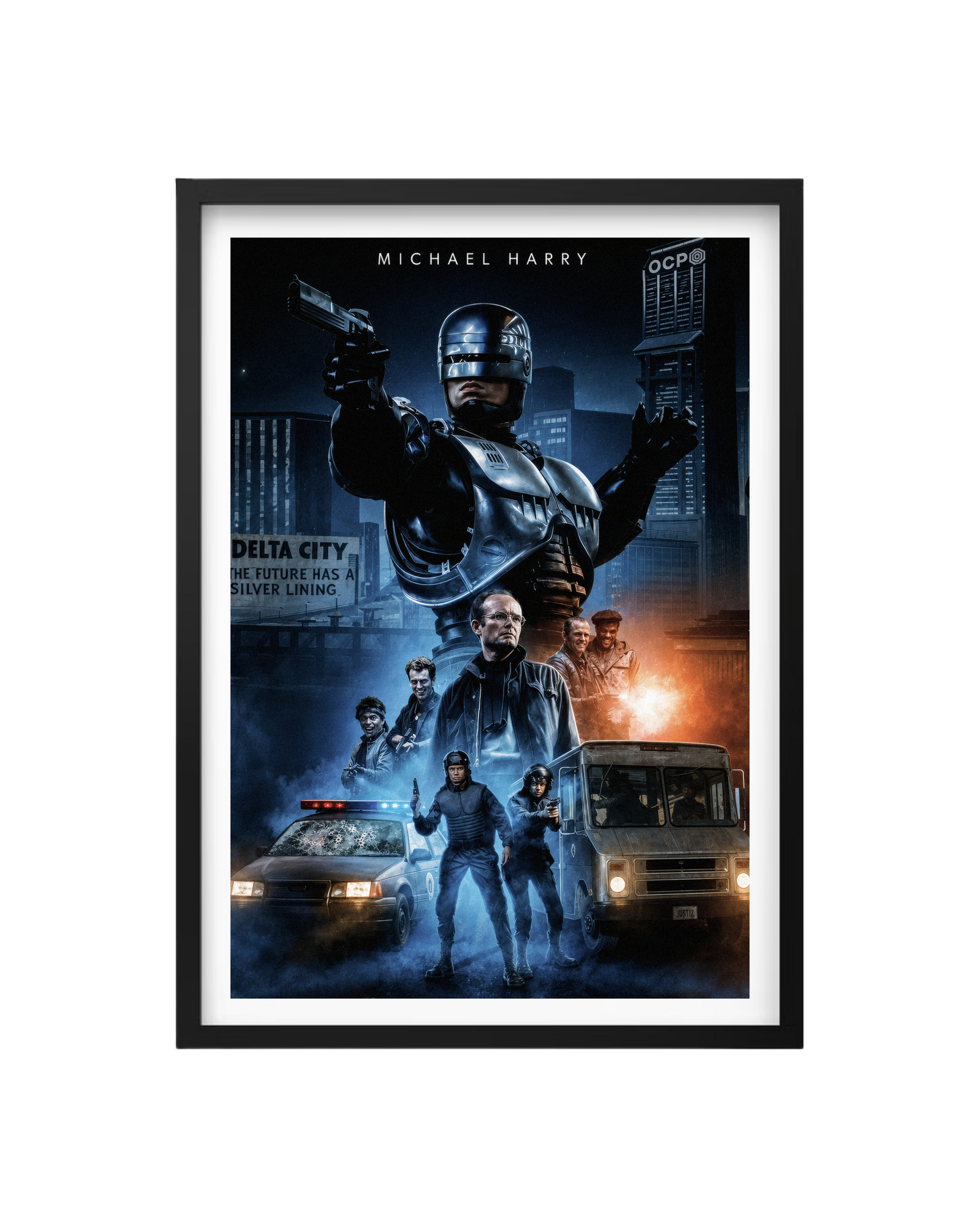 Cuadro RoboCop – Justicia en Delta City