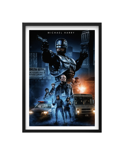 Cuadro RoboCop – Justicia en Delta City