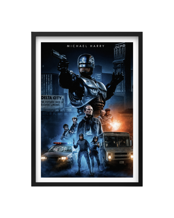 Cuadro RoboCop – Justicia en Delta City