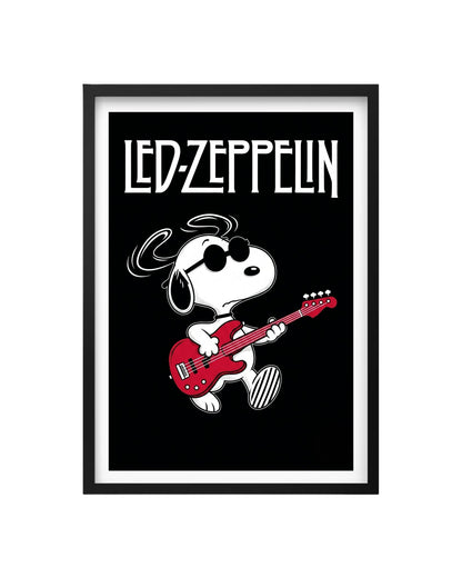 Snoopy x Led Zeppelin – El Rock de Peanuts