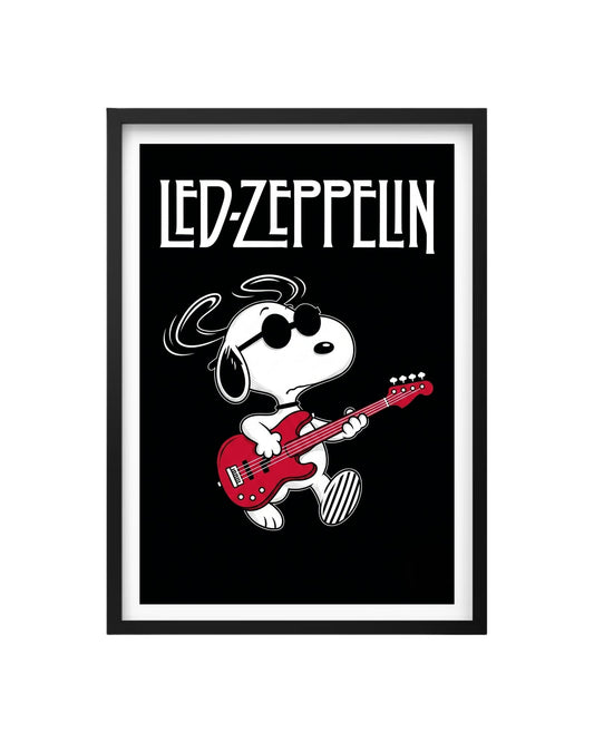 Snoopy x Led Zeppelin – El Rock de Peanuts