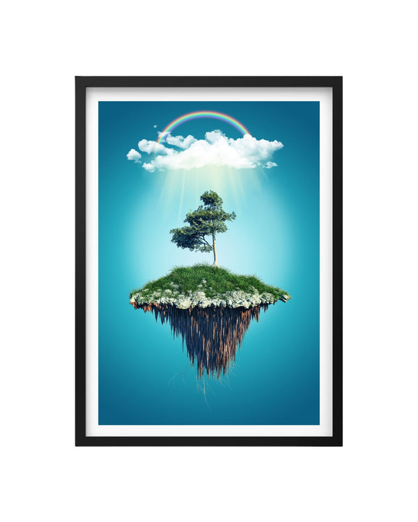 Cuadro Isla Flotante
