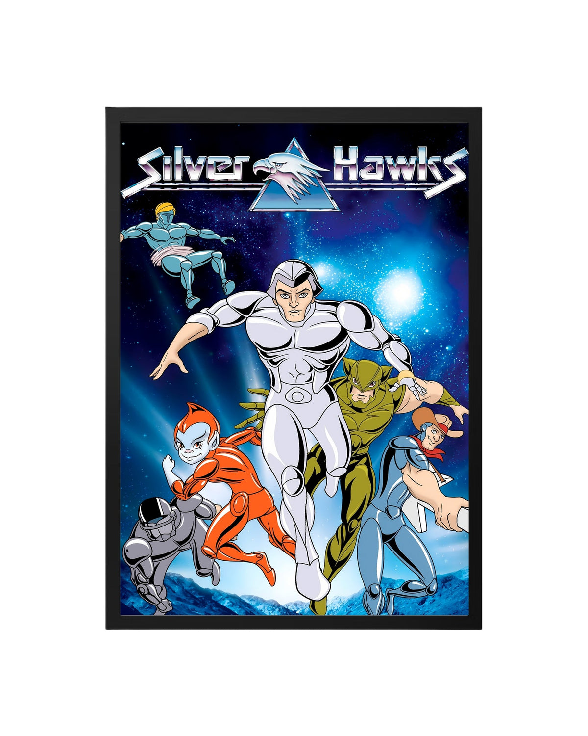 Cuadro Los Halcones Galácticos (SilverHawks)