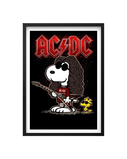 Snoopy x AC/DC – High Voltage Peanuts