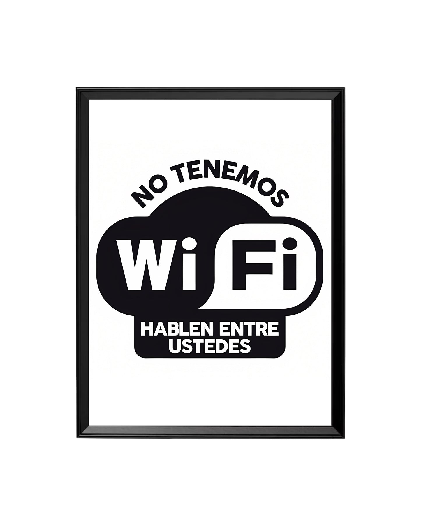 Cuadro WiFi - La Ironía Social